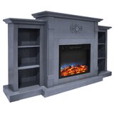 Find The Perfect Bookshelves Included Electric Fireplaces Stoves