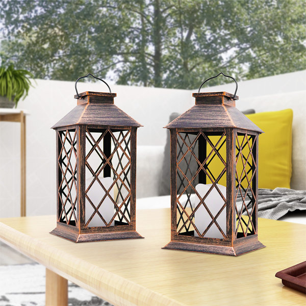 Rustic Electric Lantern Wayfair