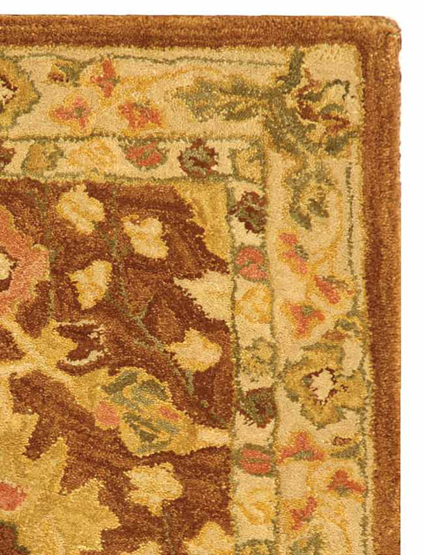 Safavieh Anatolia HandWoven Wool Brown/Cream Area Rug & Reviews Wayfair