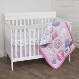 minnie mouse mini crib bedding set