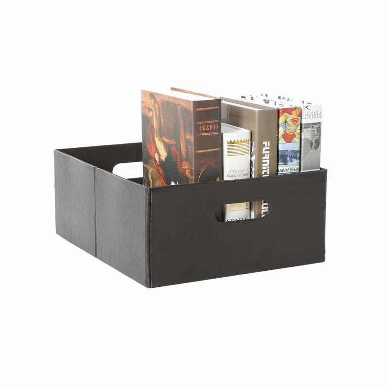 Rebrilliant Faux Leather Storage Bin & Reviews | Wayfair.ca