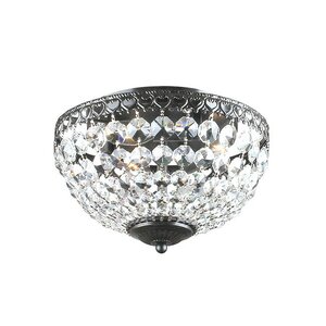 Rita Crystal 3-Light Flush Mount