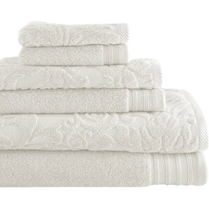 Jarred 6 Piece Cotton Towel Set