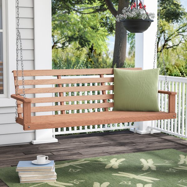 Rosean Porch Swing by August Grove