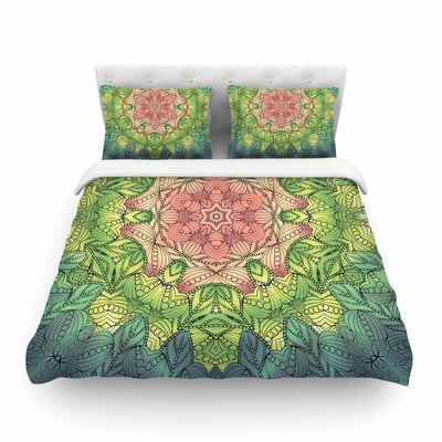 Celtic Flower Featherweight Duvet Cover East Urban Home Size King