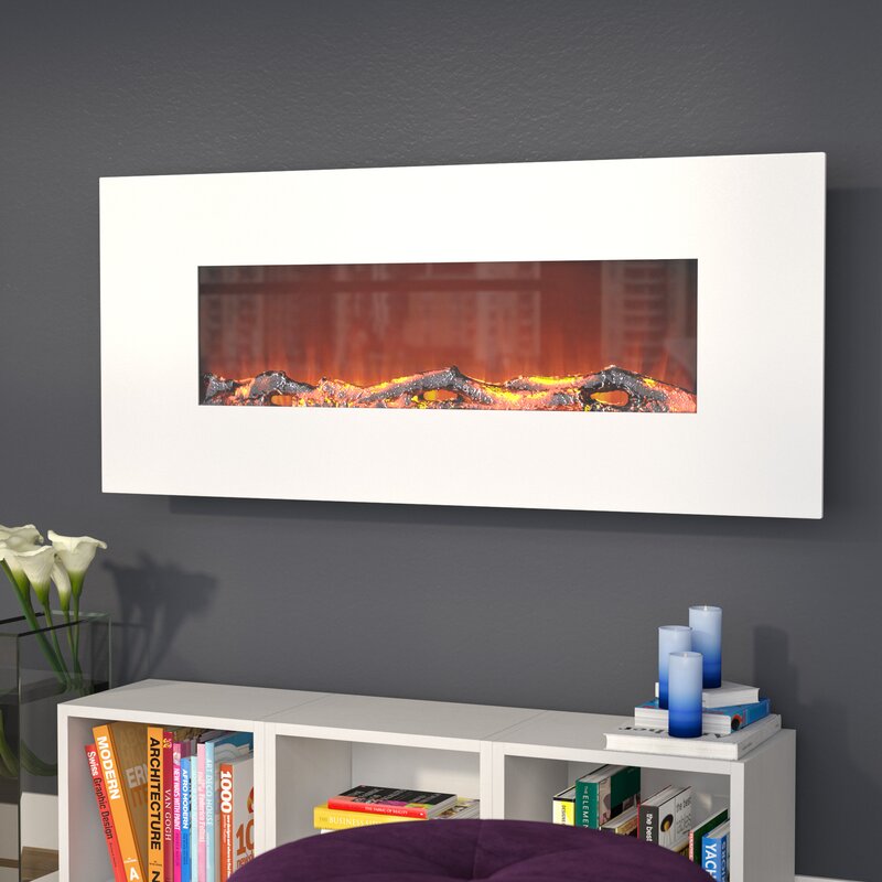 Zipcode Design Lauderhill Wall Mounted Electric Fireplace