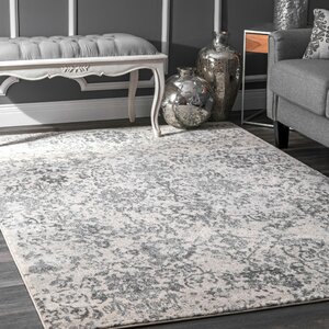 Duclair Faded Gray Area Rug