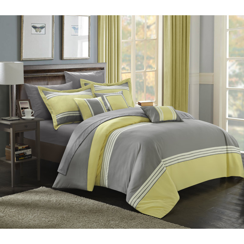 Chic Home Falcon Hotel 10 Piece Comforter Set & Reviews Wayfair