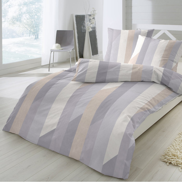 Flanell-Bettwäsche JARRARD - Brayden Studio