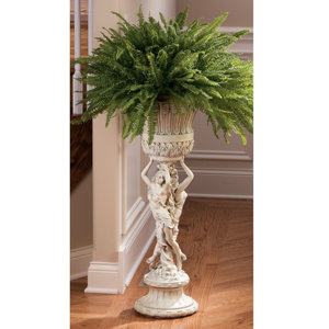 Blumensäule Neoclassical von Design Toscano