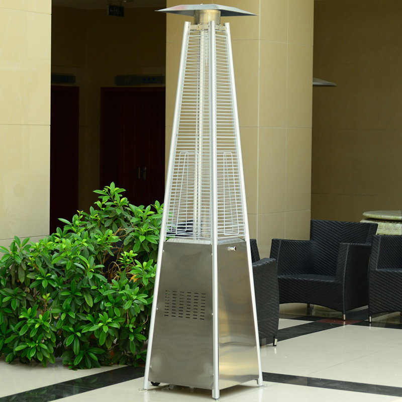 Outsunny Garden Pyramid Propane Patio Heater Reviews Wayfair Co Uk Garden Pyramid Propane Patio Heater
