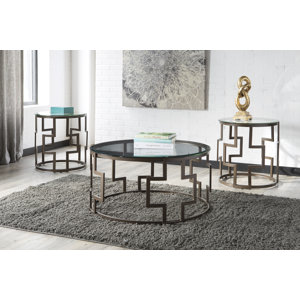 Bolte 3 Piece Coffee Table Set