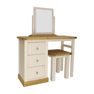Schminktisch-Set mit Spiegel von Hazelwood Home