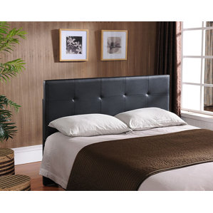 Avins Queen Upholstered Panel Headboard by House of Hampton