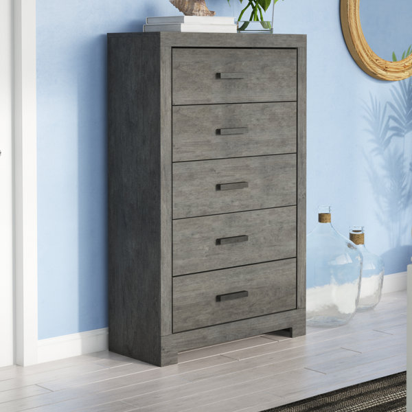 New Rosen 5 Drawer Chest By Beachcrest Home Great Reviews