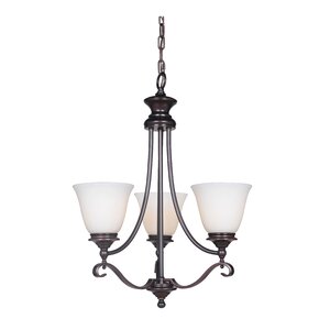 Osbourn 3-Light Shaded Chandelier