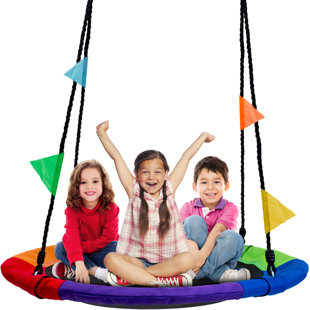 Closeout Special Upholstered Tree Swing Indoor Outdoor Swing Tree swing