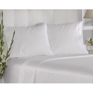 400 Thread Count Cotton Solid Pillowcases (Set of 6)