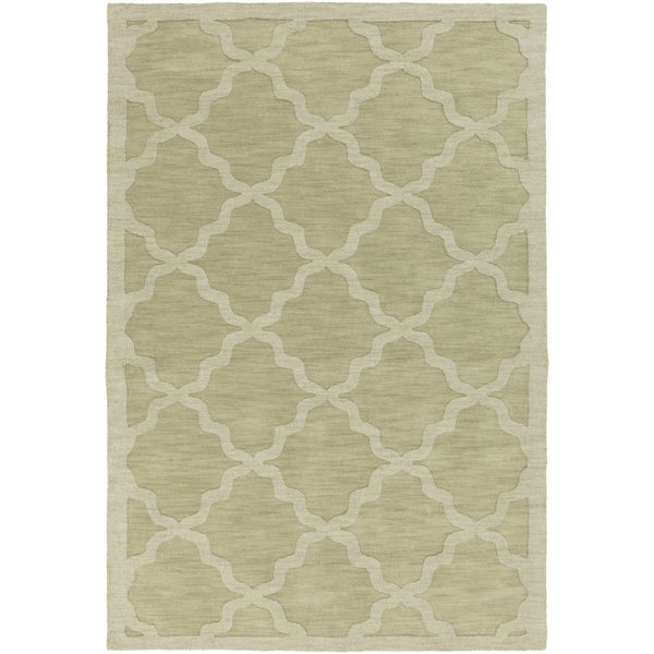 Blankenship Sage Geometric Abbey Area Rug by Charlton Home