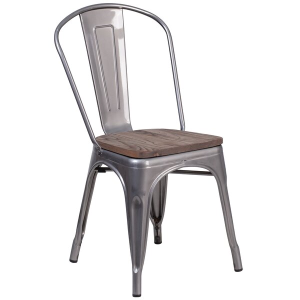 Dejon Stackable Dining Chair By Williston Forge