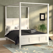 Queen Size White Canopy Beds You Ll Love In 2021 Wayfair