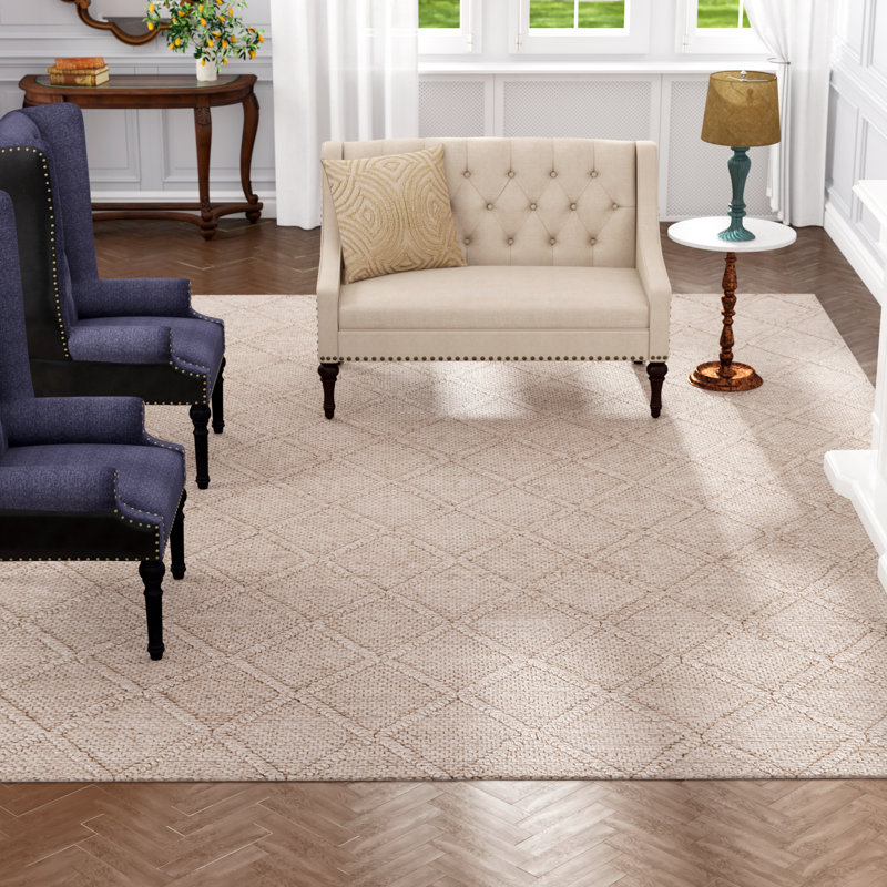 Exquisite Rugs Bwood Hand Woven Wool Beige Area Rug Wayfair Bwood Hand Woven Wool Beige