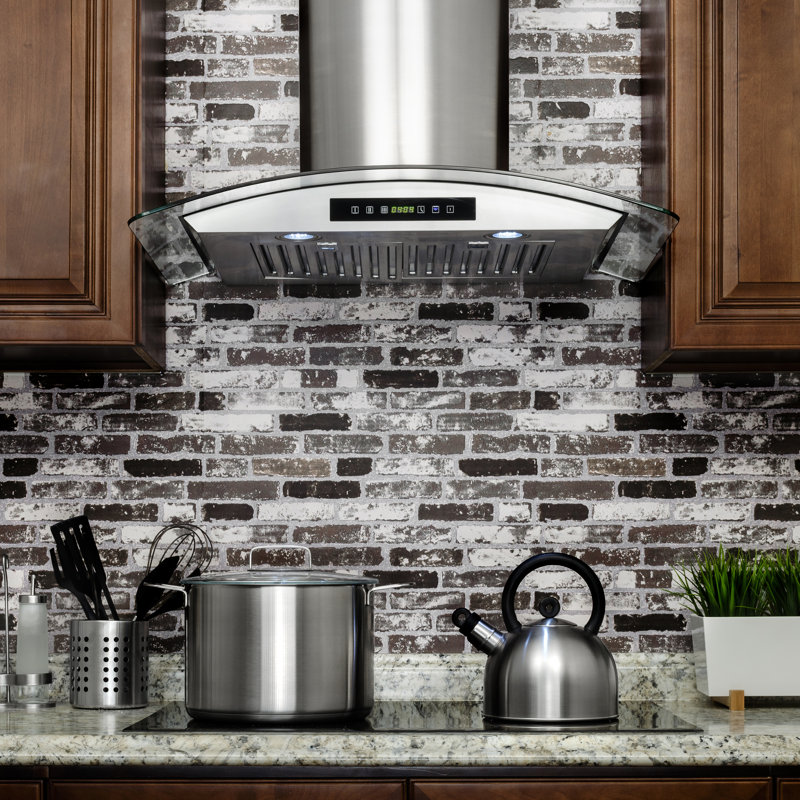 Akdy 30 Quot 400 Cfm Convertible Wall Mount Range Hood
