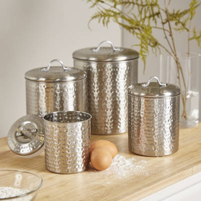 Birch Lane Heritage Cohagen 4 Piece Kitchen Canister Set Reviews Birch Lane Heritage Cohagen 4 Piece Kitchen Canister Set Reviews