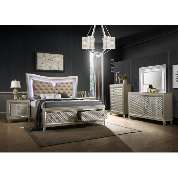 Nevin Standard 5 Piece Bedroom Set By Rosdorf Park Coupon
