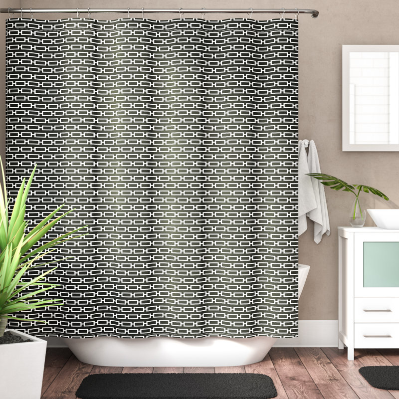 Wade Logan Cantu Single Shower Curtain Reviews Wayfair