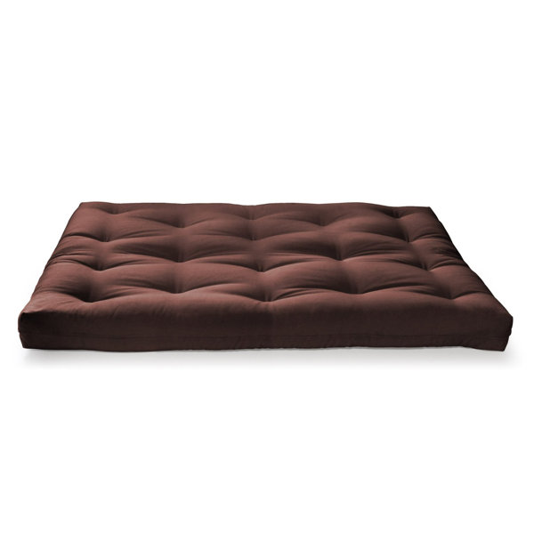 8 Cotton Full Size Futon Mattress by Alwyn Home
