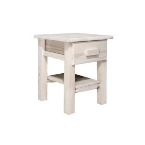 Abella 1 Drawer Nightstand by Loon Peak
