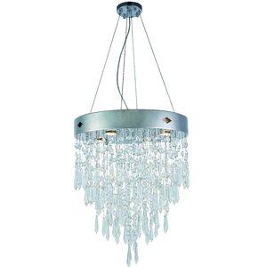 Carmel 4-Light Crystal Chandelier