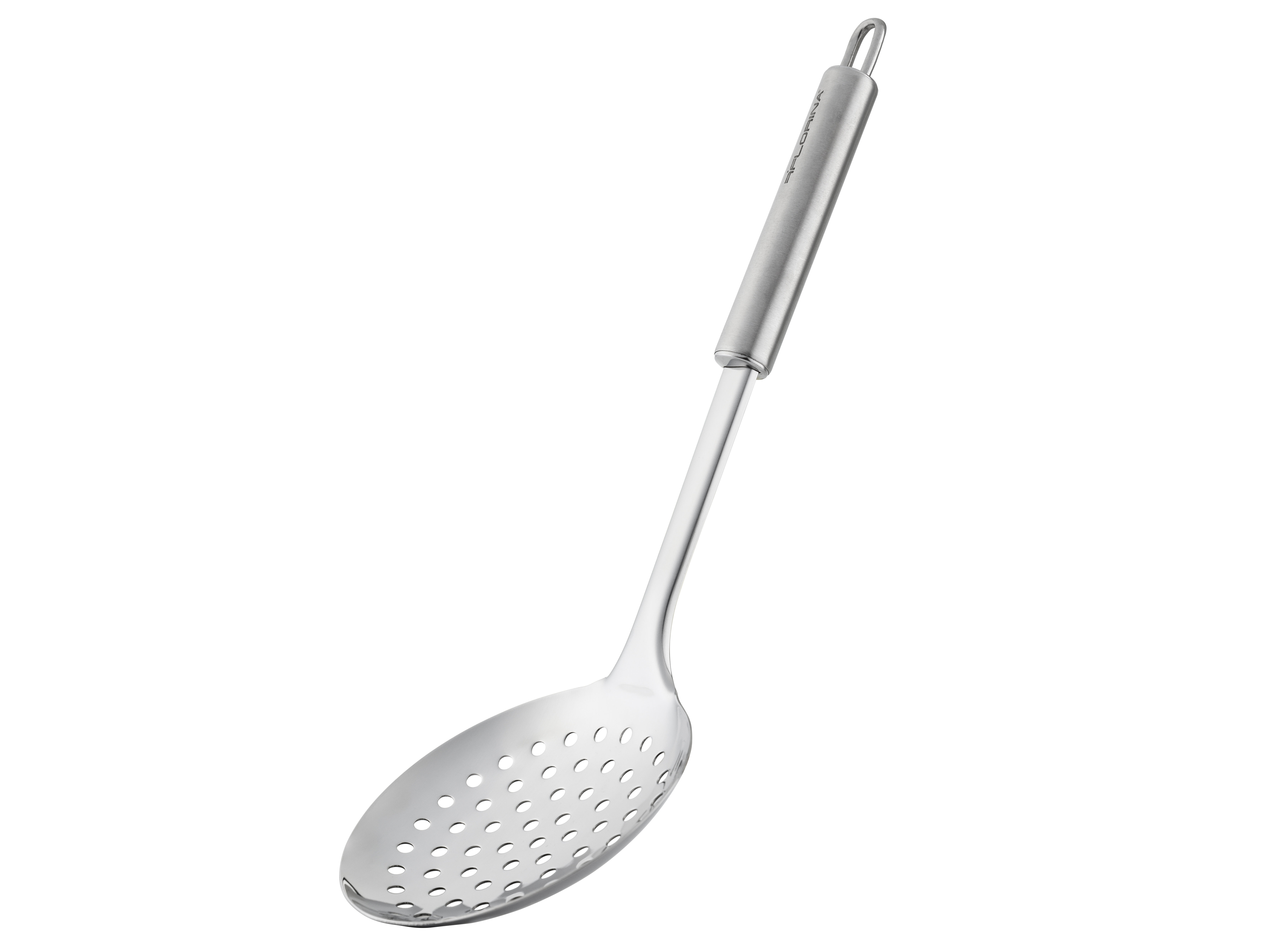 Metal Cooking Strainer with Handle Handheld Stainless Steel Slotted Spoon Skimmer Cooking Skimming Ladle Kitchen Utensil