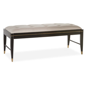 Davenport Wood Bench by Brownstone Furniture