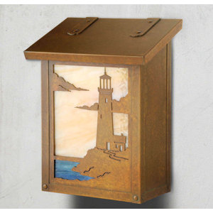Coastal Cottage Wall Mounted Mailbox