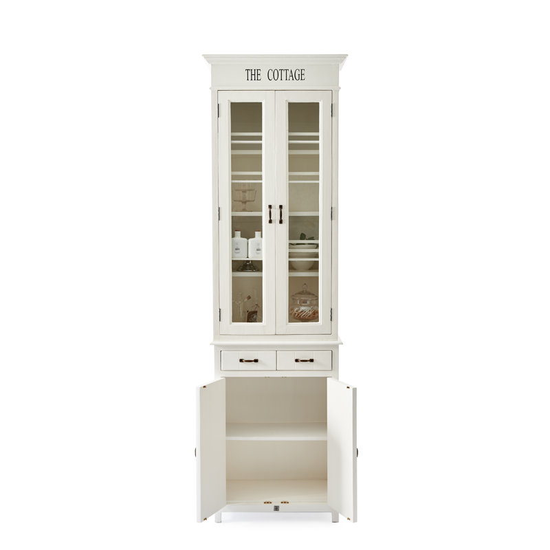Riviera Maison Cottage Kitchen Display Cabinet Wayfair Co Uk