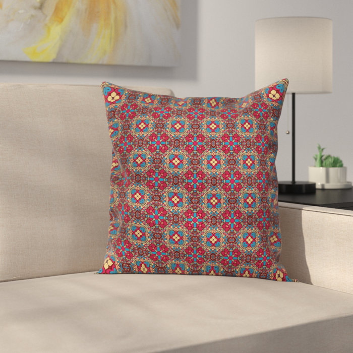 East Urban Home South Eastern Oriental Cushion Pillow Cover