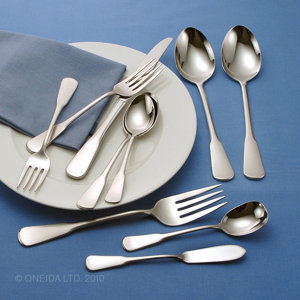 Colonial Boston 45 Piece Flatware Set