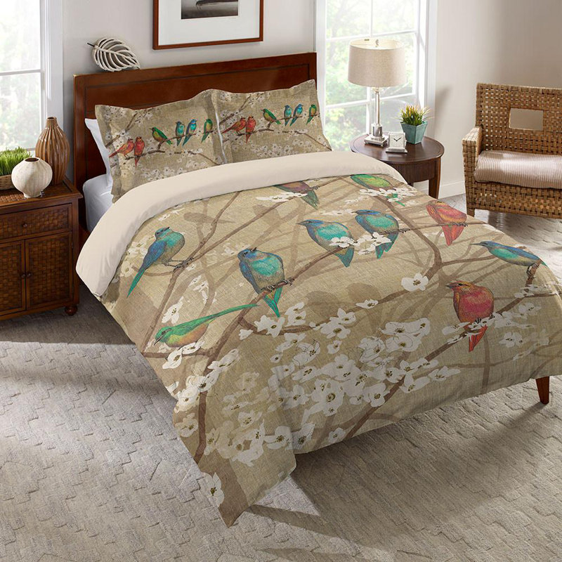 Red Barrel Studio Eggers Azalea Leaves Comforter Reviews Wayfair