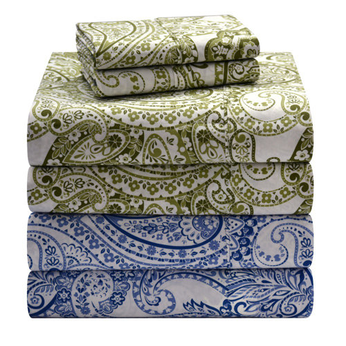 Pointehaven Heavy Weight 170 Thread Count Paisley 100% ...