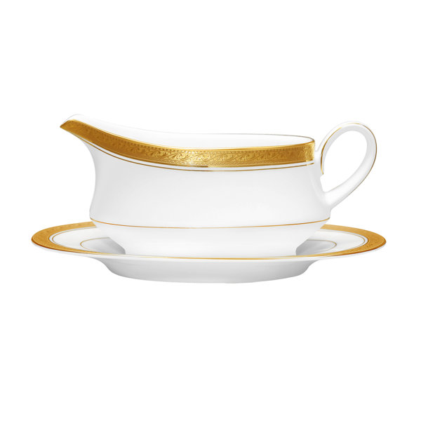 Crestwood Gold Gravy Boat by Noritake