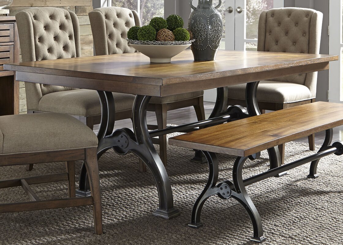 Trent Austin Design Brownwood 6 Piece Dining Table Set Reviews