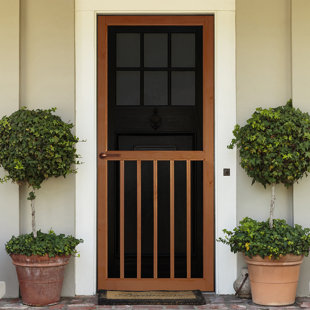 Exterior Wood Screen Doors | Wayfair.ca Exterior Wood Screen Doors | Wayfair.ca