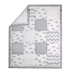 Cloud Patchwork Cotton Quilt