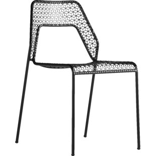Modern Contemporary Metal Mesh Patio Chair Allmodern Quickview
