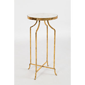 Callimont Marble Round End Table by Bu..