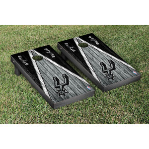 NBA Triangle Weathered Version Cornhole Game Set