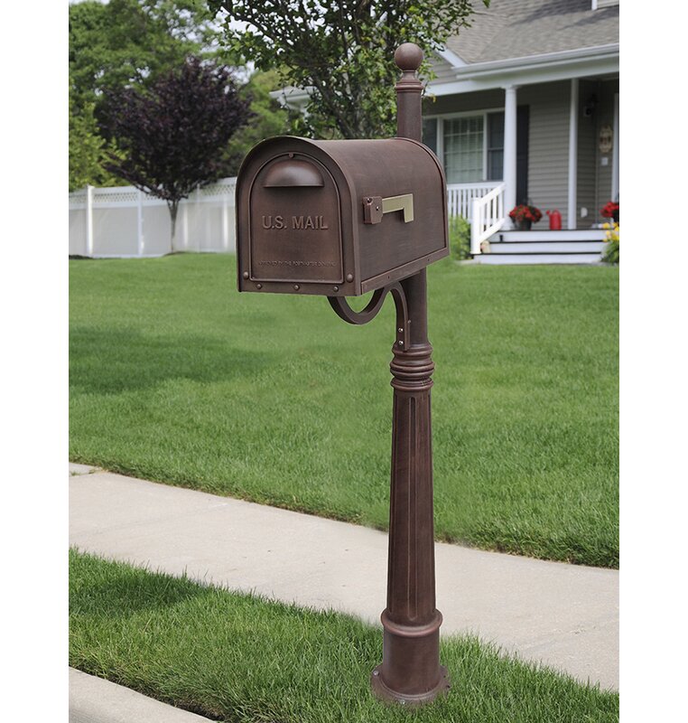 Special Lite Products Classic Mailbox with Post Included & Reviews ...