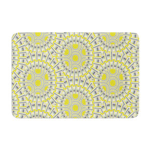 Miranda Mol Sprouting Cells Memory Foam Bath Rug